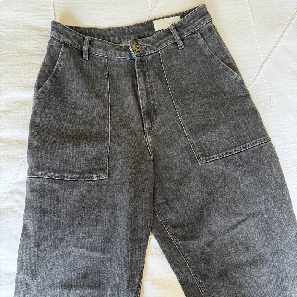 Reiko Dark Gray Jeans - Size 27 - Straight/Wide/Baggy Fit